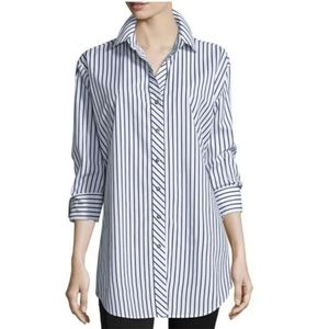 Go Striped Silk Shirt